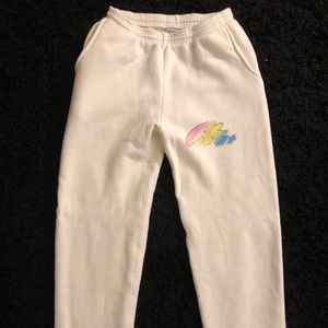 Cherry LA wave sweatpants never been worn size M